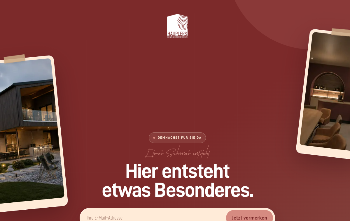 Website-Vorschau: haeupler-events.de